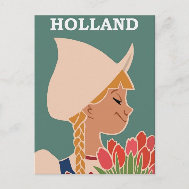 Holland Travel Postcard (Front)
