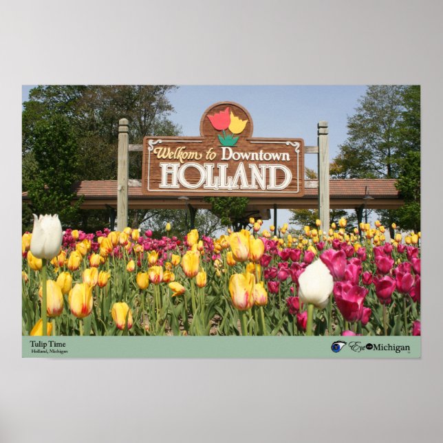 Holland Tulip Time - Holland, Michigan Poster (Front)