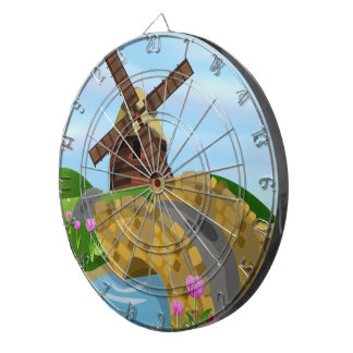Holland Tulips Dartboard