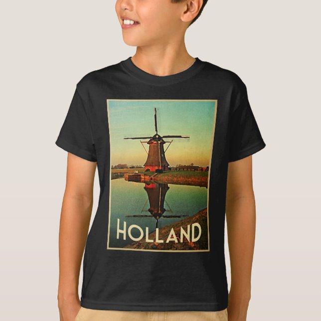 Holland Windmill T-Shirt (Front)