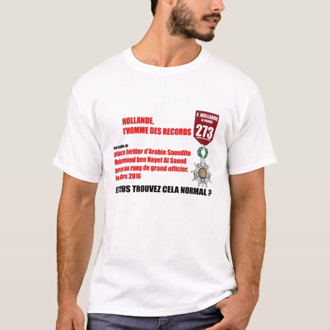Hollande Record Legions d'Honneur 2 T-Shirt (Front)