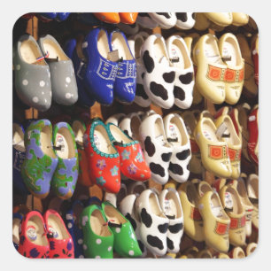 Holland's Dutch Clogs Square Sticker