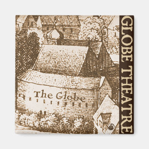 Hollar's Globe Theatre Magnet