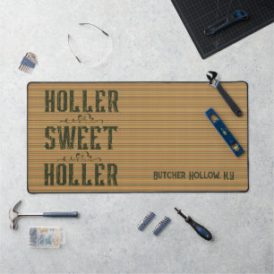 Holler Sweet Holler Rustic Custom Craft Mat