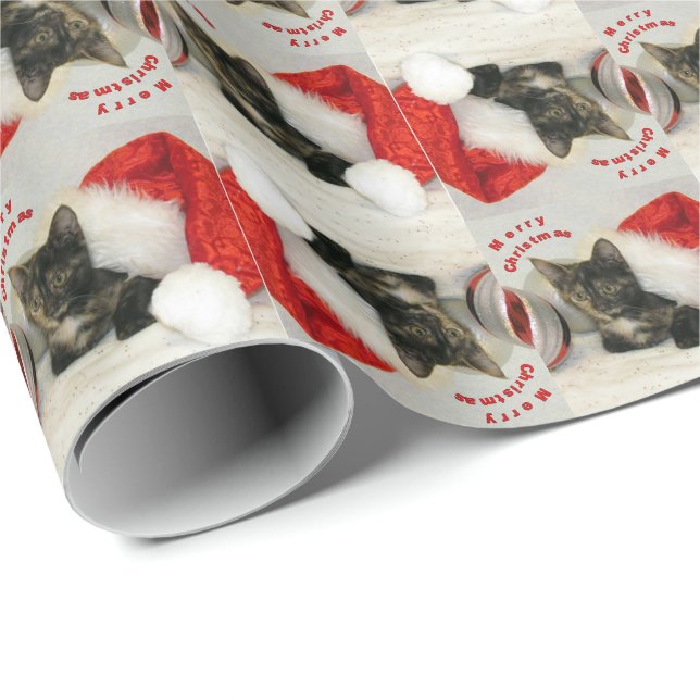 Holley's Christmas - Cat /Kitten Wrapping Paper (Roll Corner)