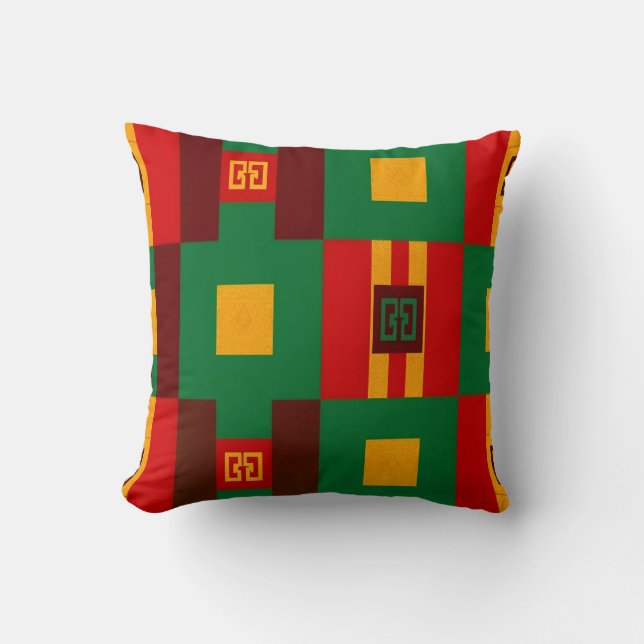 Holliday Throw Pillow (Front)
