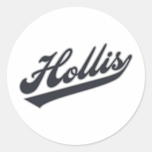 Hollis Classic Round Sticker