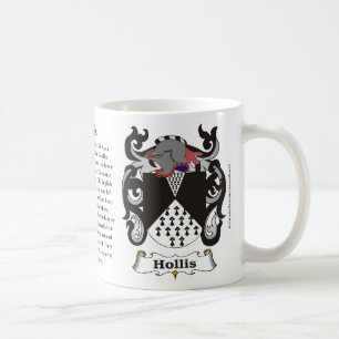 Hollis Family Coat of Arms Mug