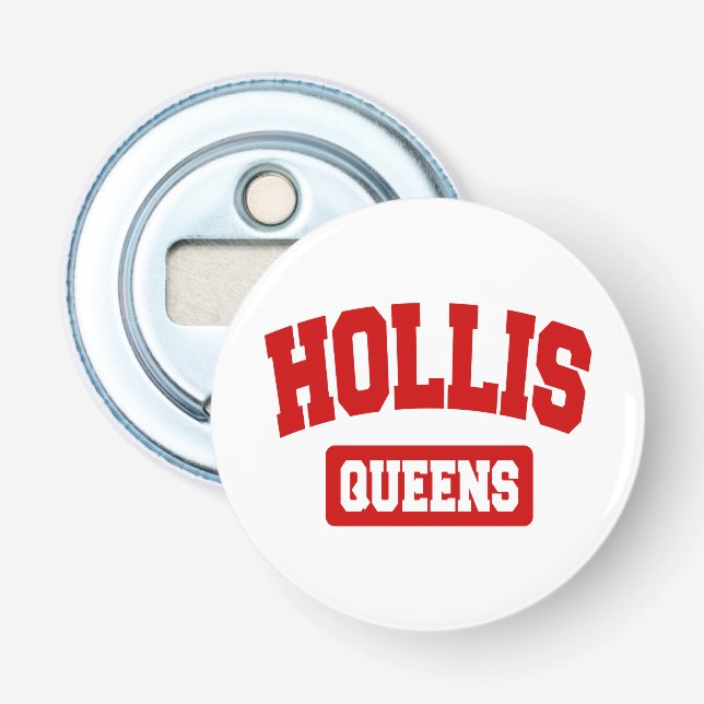 Hollis, Queens, NYC Bottle Opener (Front)