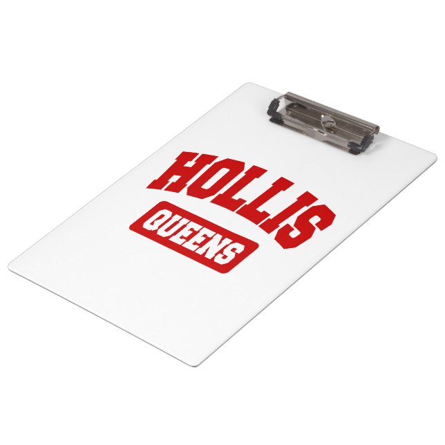 Hollis, Queens, NYC Clipboard (Angled)