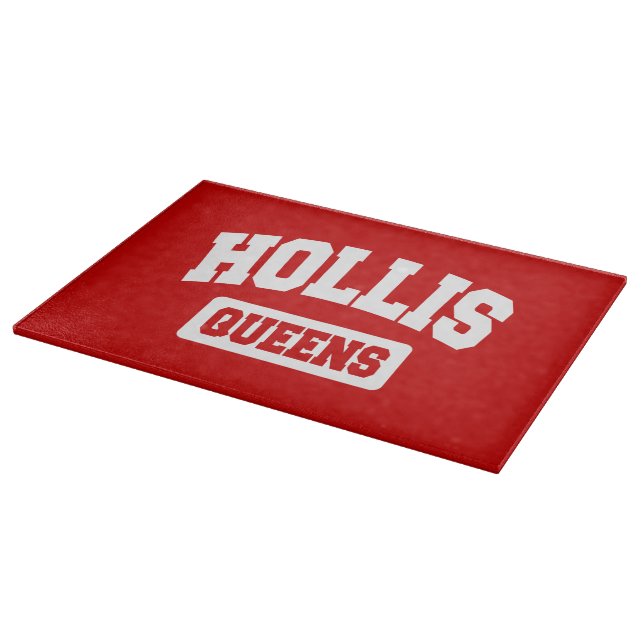 Hollis, Queens, NYC Cutting Board (Corner)
