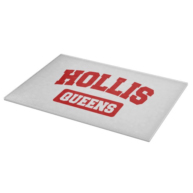 Hollis, Queens, NYC Cutting Board (Corner)