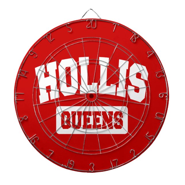 Hollis, Queens, NYC Dartboard (Front)