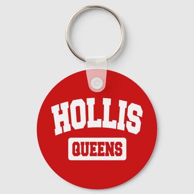 Hollis, Queens, NYC Key Ring (Front)