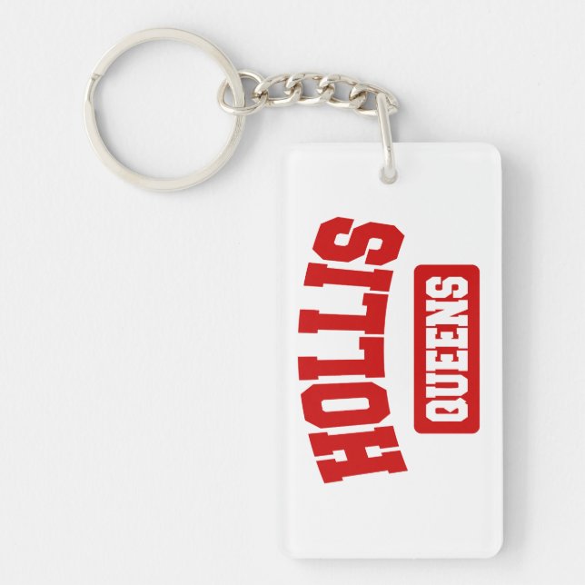 Hollis, Queens, NYC Key Ring (Front)