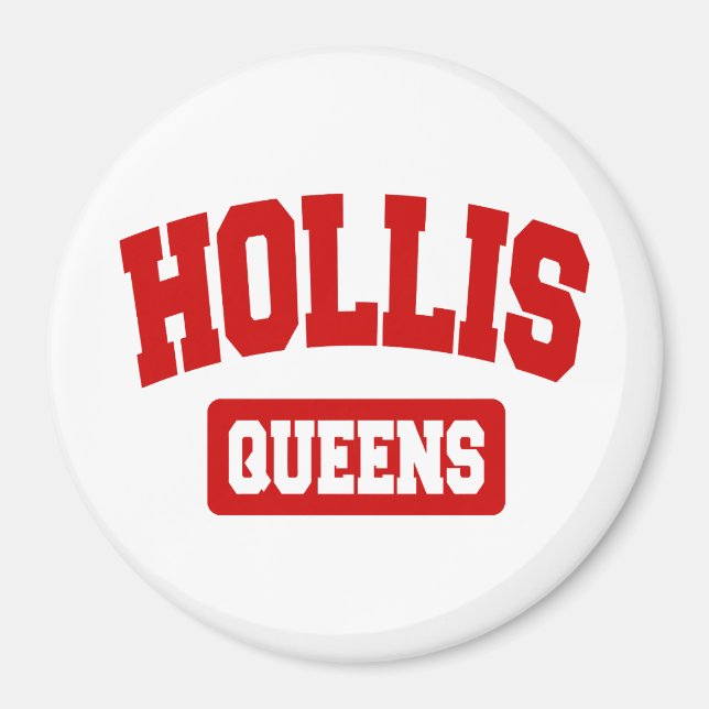 Hollis, Queens, NYC Magnet (Front)