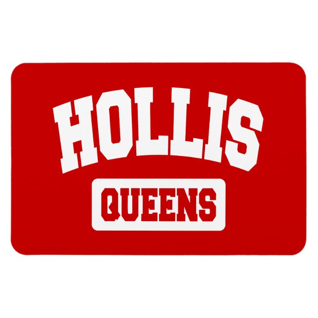 Hollis, Queens, NYC Magnet (Horizontal)