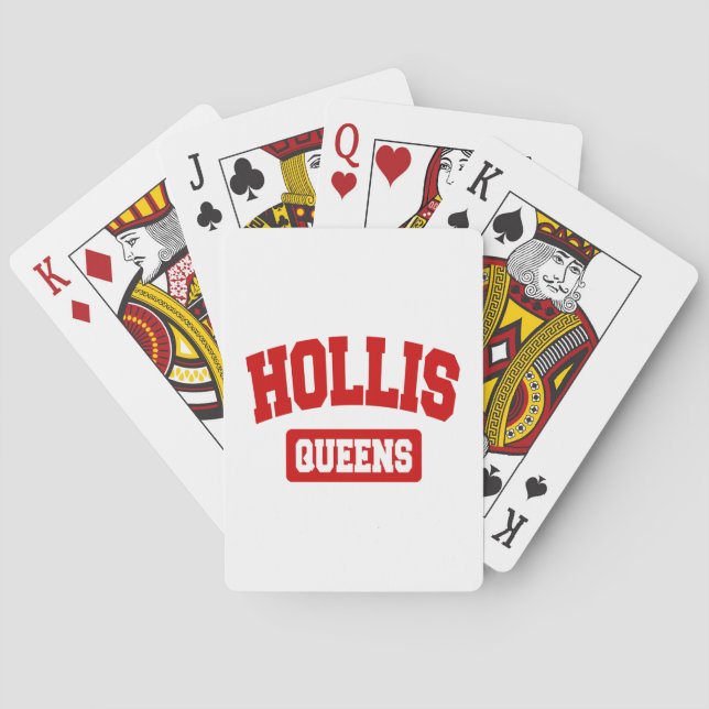 Hollis, Queens, NYC Playing Cards (Back)