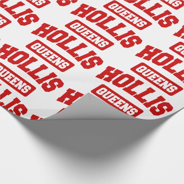 Hollis, Queens, NYC Wrapping Paper (Corner)