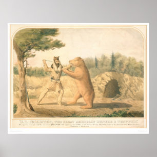 Hollister's Bear Encounter (0547A) Poster