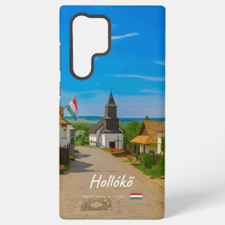 Hollókő, Hungary - Historic Village Street Samsung Galaxy Case