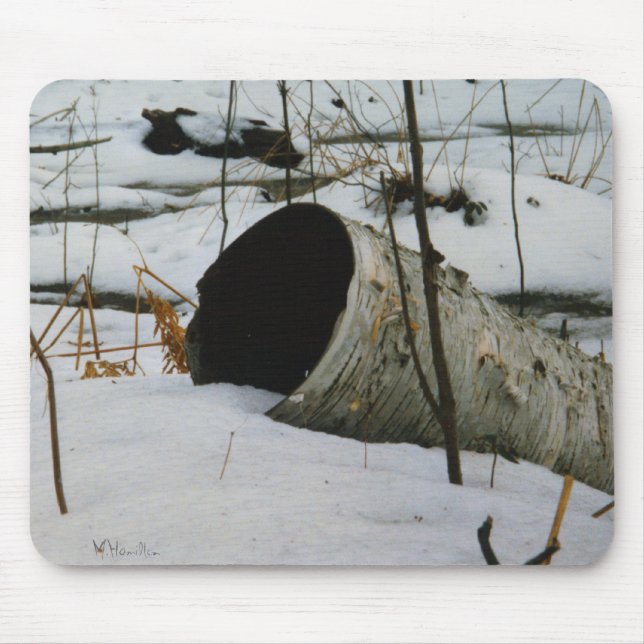 Hollow Birch Mouse Mat (Front)