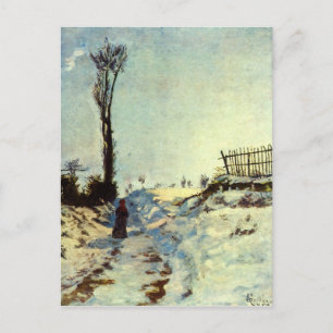 Hollow in the Snow Postcard