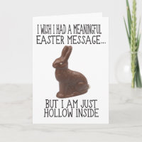 Hollow Inside Funny Easter