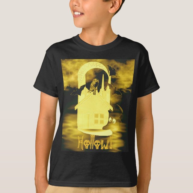 Hollow! Kids Dark T-Shirt (Front)