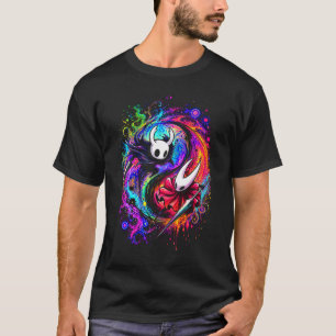 Hollow Knight Ghost 03 Basic Dark T-Shirt