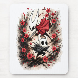 Hollow Knight Hornet Cherry Blossom Gaming Art Mouse Mat