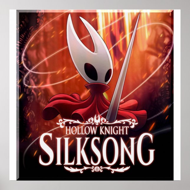 Hollow Knight Silksong Poster (Front)