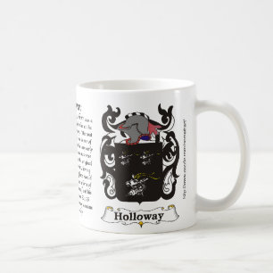 Holloway Family Coat of Arms mug