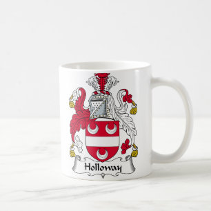 Holloway Family Crest Coffee Mug