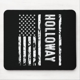 Holloway Last Name Funny Surname Team Family Mouse Mat