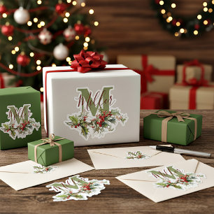 Holly and berries personalised