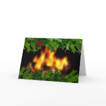 Holly and Hearth Christmas card