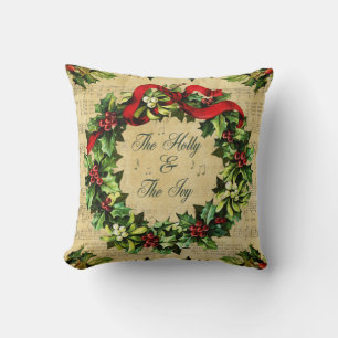 Holly and the Ivy Cushion