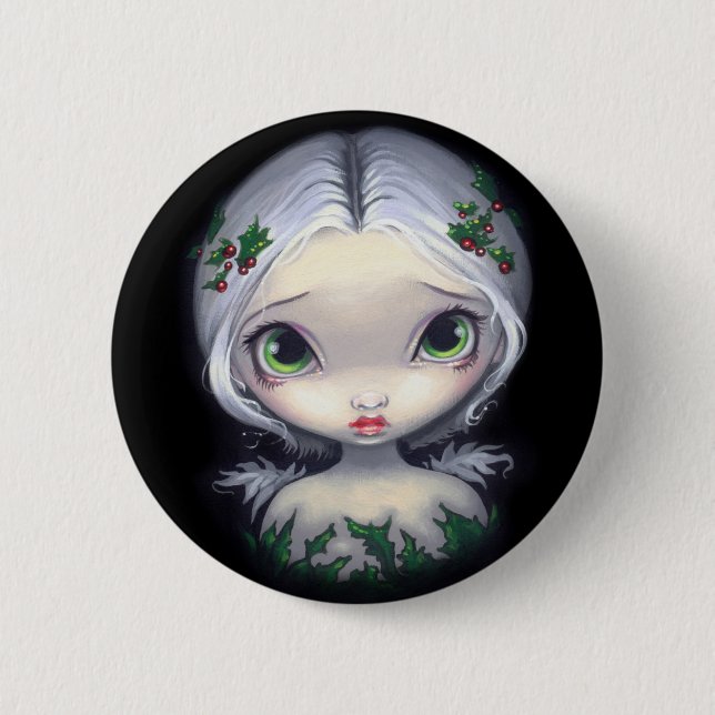 "Holly Angel" Button (Front)