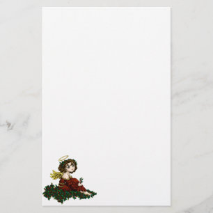 Holly Angel Stationery
