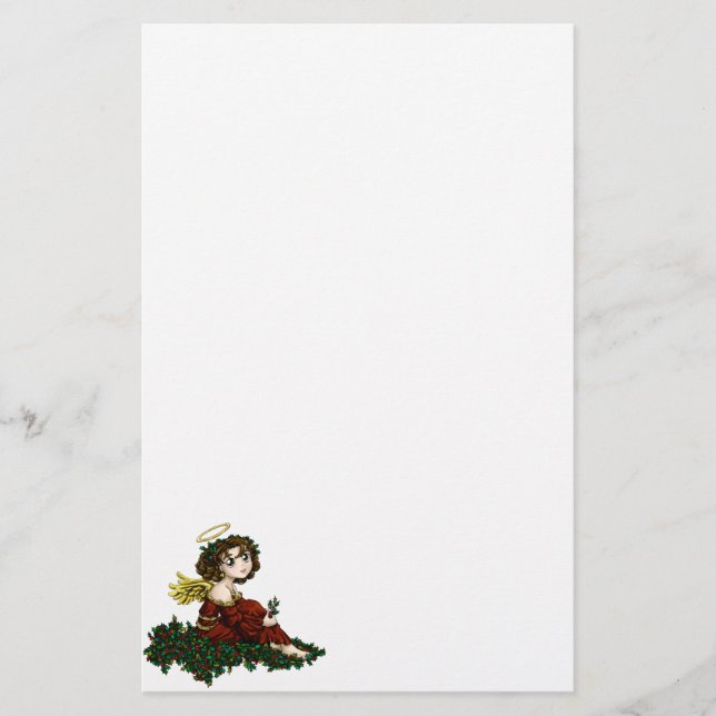 Holly Angel Stationery (Front)