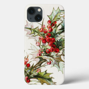 Holly Berries 003 iPhone 13 Case