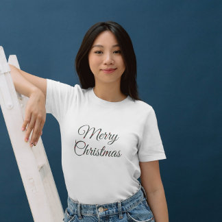Holly Berries Christmas Tri-Blend Shirt