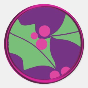 Holly Berries Envelope Seal