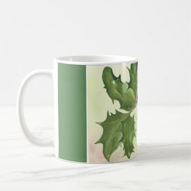 Holly berries Mug (Left)