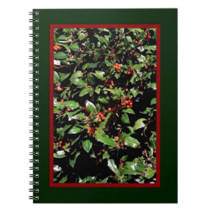 'Holly & Berries' Notebook/Journal Notebook