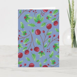 Holly Berry 2026 Holiday Card