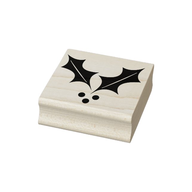 holly berry art stamp (Stamp)