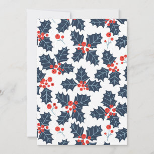 Holly berry on white