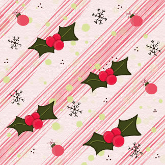 Holly by Sionna  Foil Holiday Card